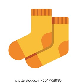 Sock icons, minimalist vector illustration and transparent graphic element. Isolated on white background