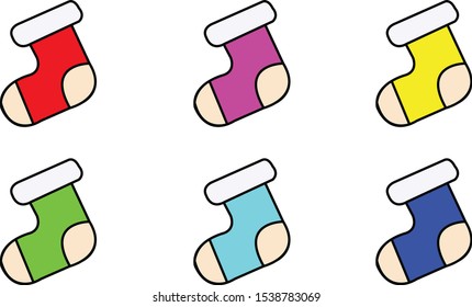 Sock NewYear Set No Background