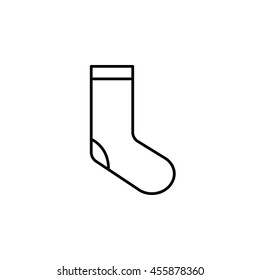 Sock Outline Icon