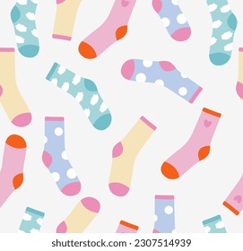 Sock pattern on a light gray background.