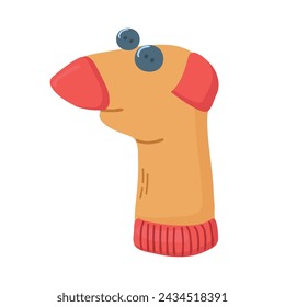 Sock puppet icon clipart avatar logotype isolated vector illustration