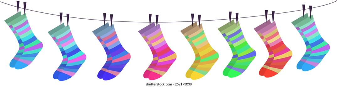 sock socks  stockings vector