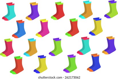 sock socks  stockings vector