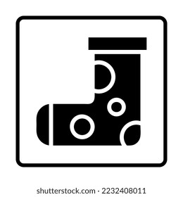 Icono sólido de acoplamiento. Iconos de firmas de medios sociales. Ilustración vectorial aislada para gráficos, diseño web, aplicaciones y sitios web