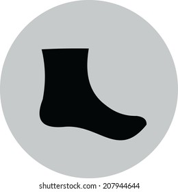 Sock vector icon