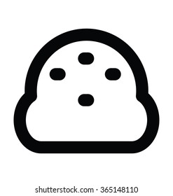 Socket Bold Line Vector Icon 