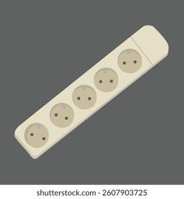 socket environment. Socket and electrical plugs placed in an electrical outlet.