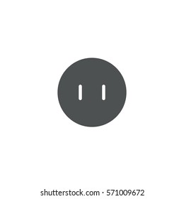 socket icon. sign design