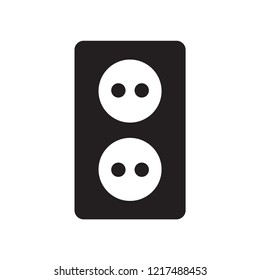 Socket icon. Trendy Socket logo concept on white background from smarthome collection. Suitable for use on web apps, mobile apps and print media.