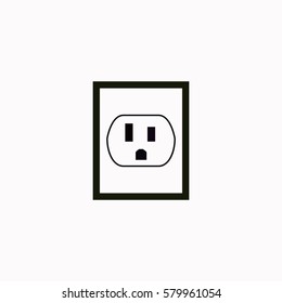 Socket  icon. Vector design.