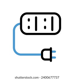 Ilustración de material vectorial de icono de zócalo
