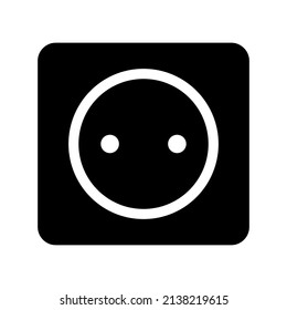 Socket Icon Vector Symbol Design Illustration