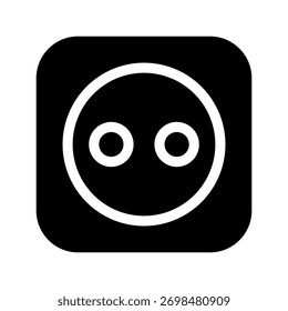 Ilustração de design de símbolo de vetor de ícone de soquete