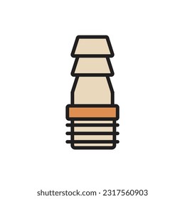 Socket Joint Icon Vector Illutration