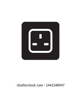 Socket Outlet Plug In Icon Vector Illustration 