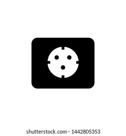socket outlet plug in icon vector