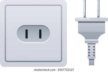 Socket and plug electric equipment