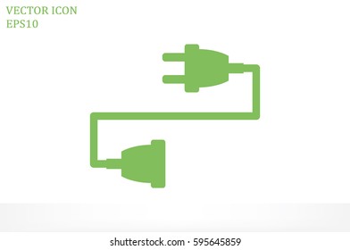 socket plug icon vector illustration.