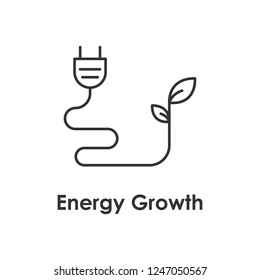 socket, sprout icon
