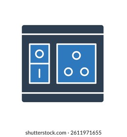 Socket Switch Icon Sign Symbol