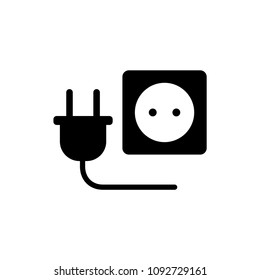 Socket vector icon