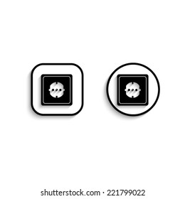 Socket  - vector icon