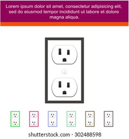 socket Vector icon