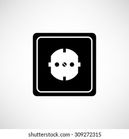  Socket  - vector icon