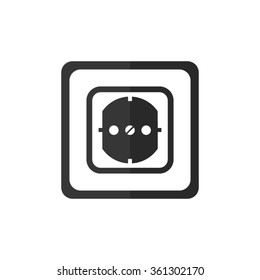 Socket  - vector icon