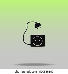 Socket vector icon