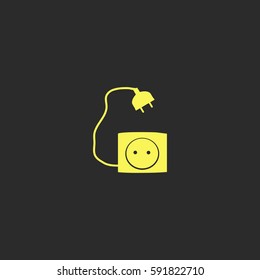 Socket vector  icon.