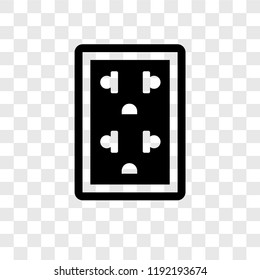 Socket vector icon isolated on transparent background, Socket transparency logo concept