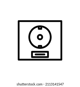 Socket Vector Line Icon Design