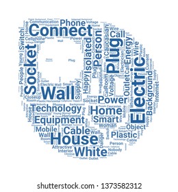 socket word cloud. tag cloud about socket