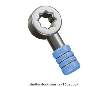 Icono de llave de enchufe Ilustración 3D Render