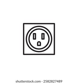 socket,power socket,double socket,icons set isolated on background best choice for your awesome project. Vector illustration 