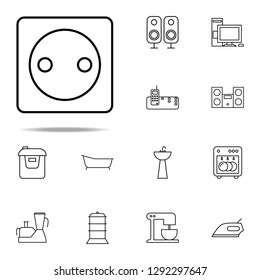 Sockets icon. web icons universal set for web and mobile