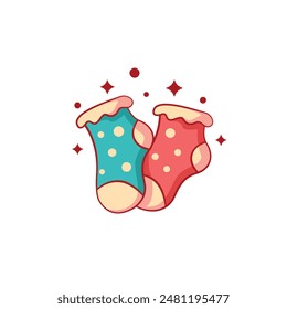 socks abstract logo modern style