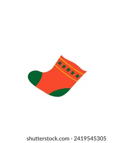 Socks accessories on Christmas Day in December