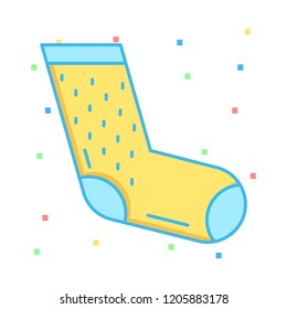 socks  cloth   footwear  