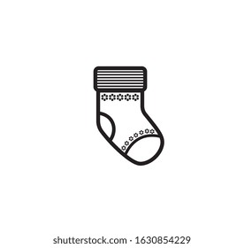 socks design illustration, feet wear, woolen