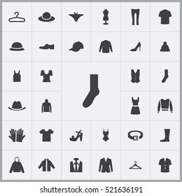 socks icon. clothes icons universal set for web and mobile