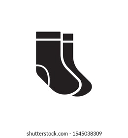 Socks icon design. vector illustration. 