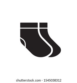 Socks icon design. vector illustration. 