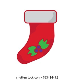 socks icon flat color