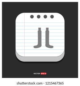 Socks Icon - Free vector icon
