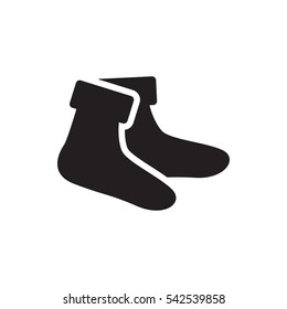 socks icon illustration isolated vector sign symbol