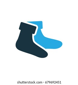 socks icon illustration isolated vector sign symbol