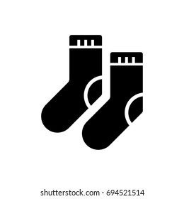 socks icon illustration isolated vector sign symbol
