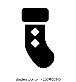 socks icon isolated sign symbol vector illustration - high quality black style vector icons

